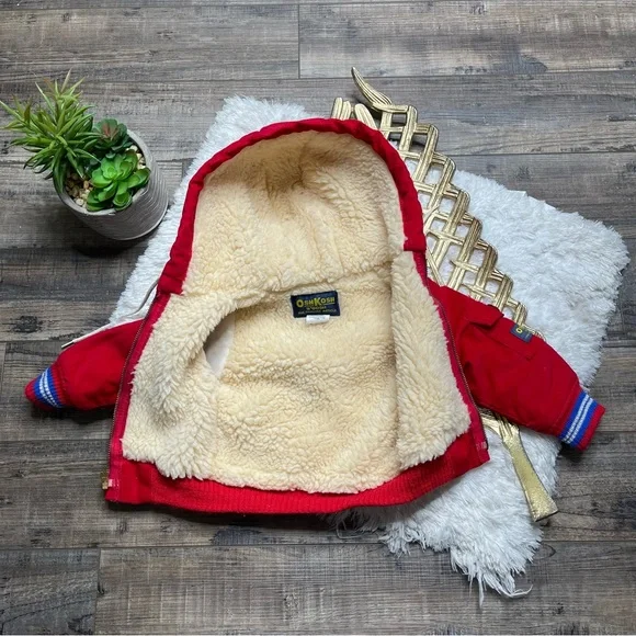 Vintage Oshkosh B’Gosh Corduroy Sherpa Lined Jacket
